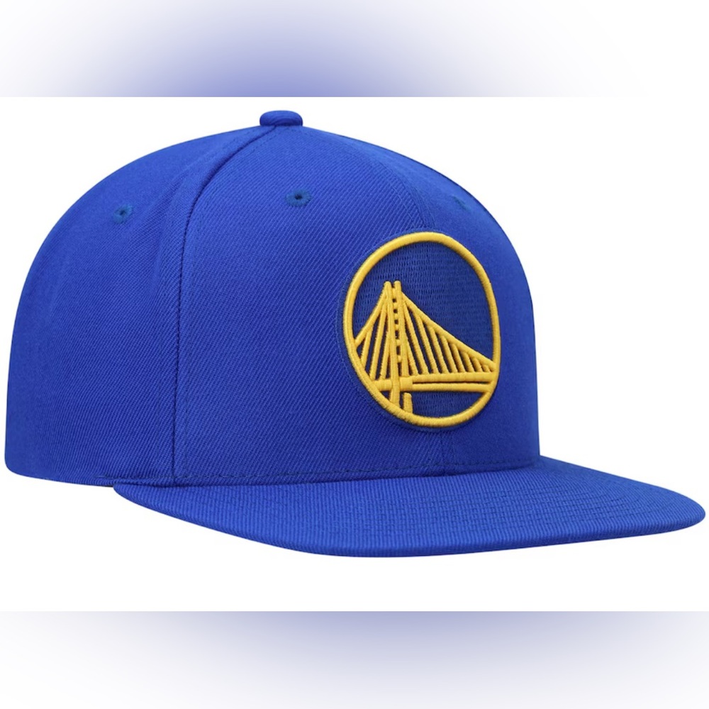 Mitchell & Ness Royal Warriors Ground 2.0 Snapback Hat. NWT - Picture 3 of 7